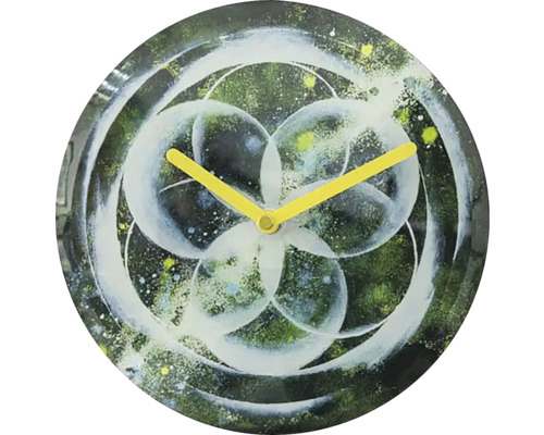 Stolové hodiny NeXtime Cosmo Ø20 cm zelené