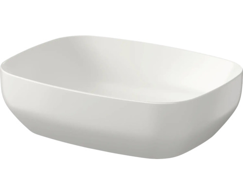Umývadlo na dosku Cersanit LARGA sanitárna keramika sivá 50 x 38,5 CCWT1001526401