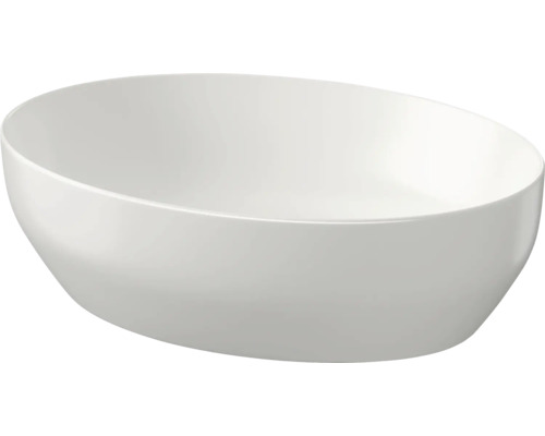 Umývadlo na dosku Cersanit Larga sanitárna keramika sivá 50,5x38,5 cm CCWT1001406401