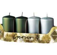 Sada štyroch adventných sviečok