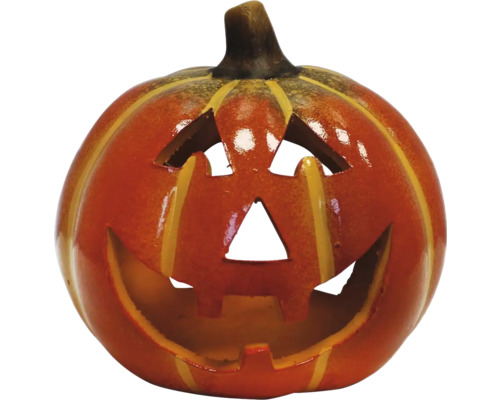 Tekvica svietnik keramická 16 cm oranžová Tekvica svietnik keramická 16 cm oranžová