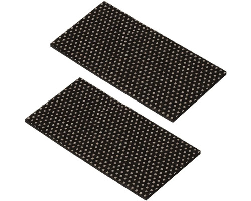 Dve protišmykové podložky s bodkovaným vzorom