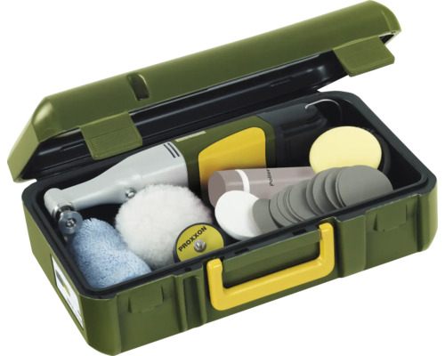 Leštička Proxxon s príslušenstvom v kufríku na náradie