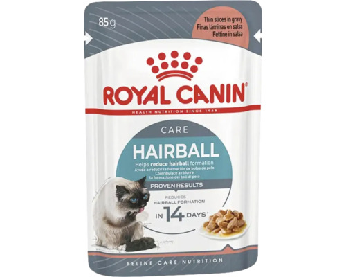 Vrecko pre mačky Royal Canin Hairball care vrecko 85 g Krmivo pre mačky Royal Canin na zníženie tvorby chlpových chumáčov