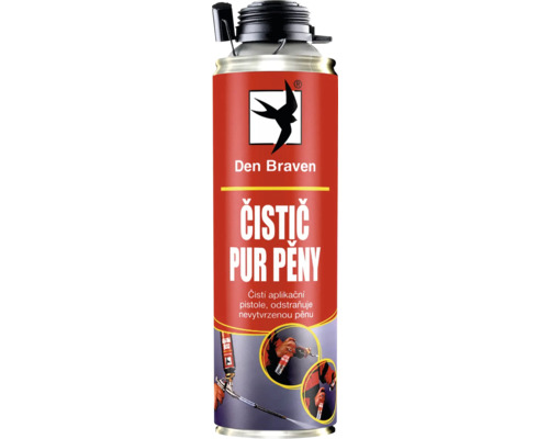 Čistič polyuretanovej peny DEN BRAVEN 500 ml Čistič polyuretanovej peny DEN BRAVEN 500 ml