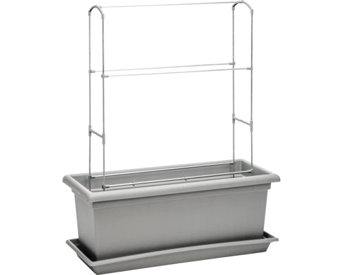 Kvetináč s oporou pre popínavé rastliny