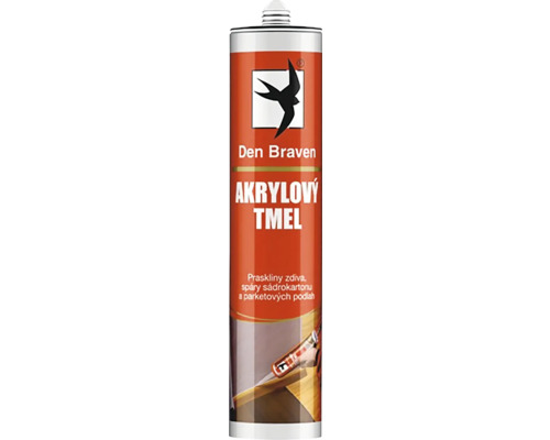 Akrylový tmel DEN BRAVEN 280 ml biely Akrylový tmel DEN BRAVEN 280 ml biely
