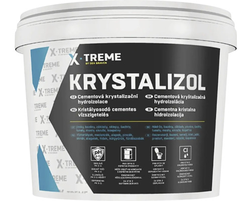 Hydroizolácia cementová kryštalizačná DEN BRAVEN Krystalizol 5 kg