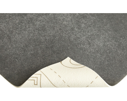 Sivá plstená doska so vzorom na spodnej strane