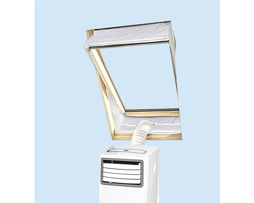 Mobilná klimatizácia s tesnením strešného okna