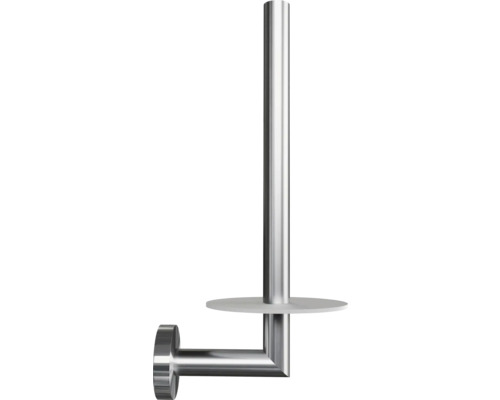 Držiak toaletného papiera z kovu na montáž na stenu