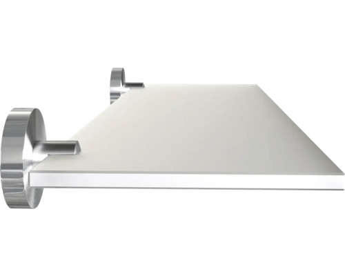 Nástenná polica s kovovými držiakmi