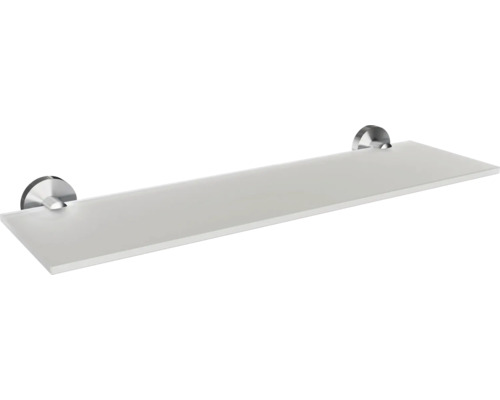 Sklenená polica s držiakom