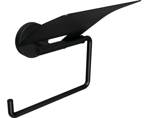 Držiak toaletného papiera s poličkou