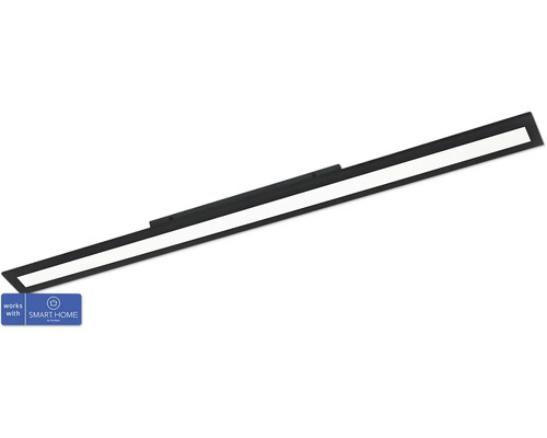 LED panel Eglo Crosslink 33,5 W 4150lm 2700-6500K 120x10 cm čierny stmievateľný