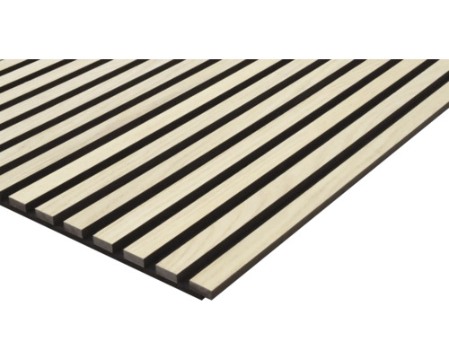 Akustický panel PET + MDF 19x572,5x1195 mm dub natur dyhovaný