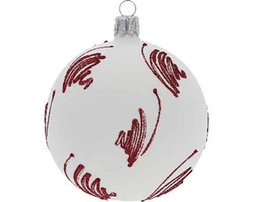Vianočná guľa so vzorom