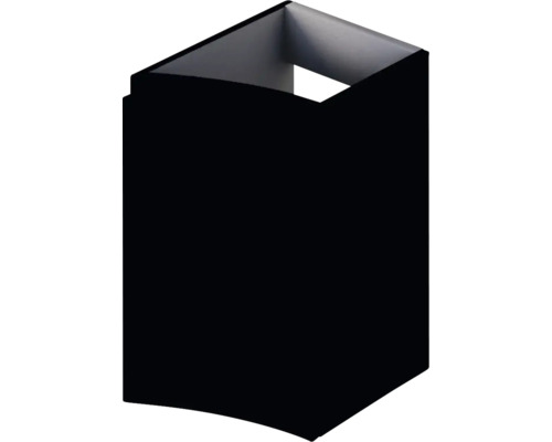 Nízka skrinka do kúpeľne Baden Haus Vague čierna matná 34 x 55 x 42 cm 55283