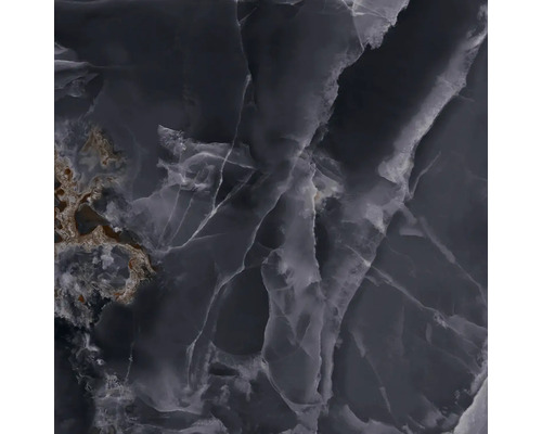 Dlažba imitácia mramoru SNOWLAND MIDNIGHT 120 x 120 cm
