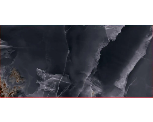 Dlažba imitácia mramoru SNOWLAND MIDNIGHT 60 x 120 cm
