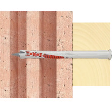 Univerzálna hmoždinka v stene a dreve