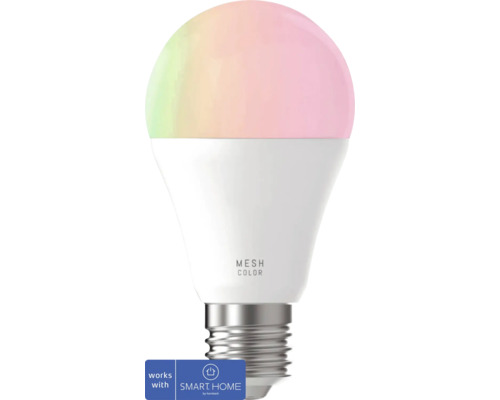 LED žiarovka Eglo Crosslink A60 E27 / 9 W ( 60 W ) 806 lm 2700-6500 K matná - kompatibilná so SMART HOME by hornbach Smart LED žiarovka s päticou E27