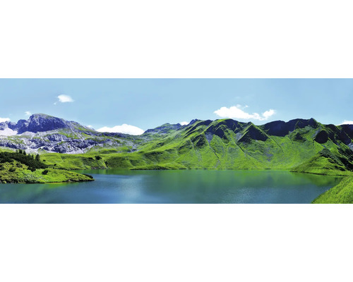 Obraz na plátne CAGI 50x150 cm Krajina Lake