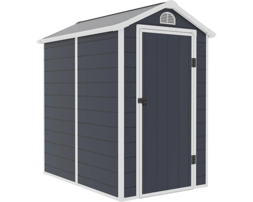 Záhradný domček s dverami na vonkajšie použitie