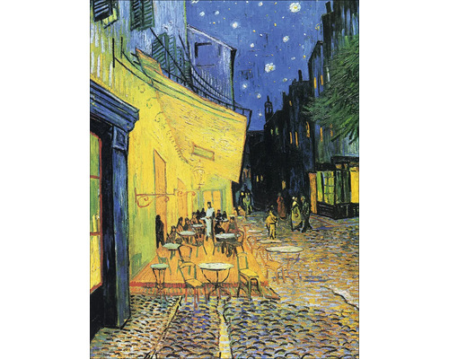 Obraz na plátne Van Gogh Nočná kaviareň 57x77 cm