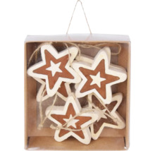 Dekoratívne hviezdy na zavesenie v krabici