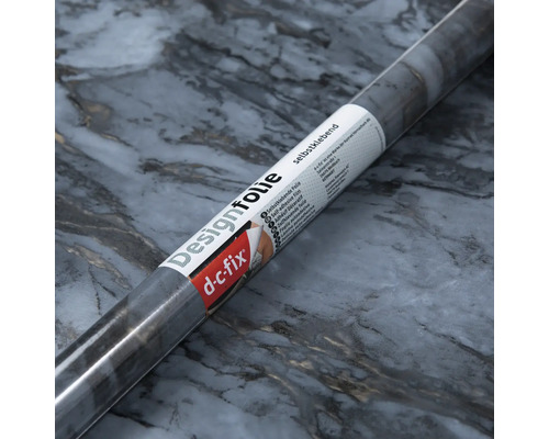 Rolka sivej samolepiacej dizajnovej fólie s mramorovým vzorom