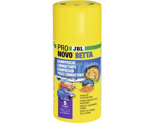 Krmivo pre ryby vločkové JBL PRONOVO BETTA FLAKES S 100 ml