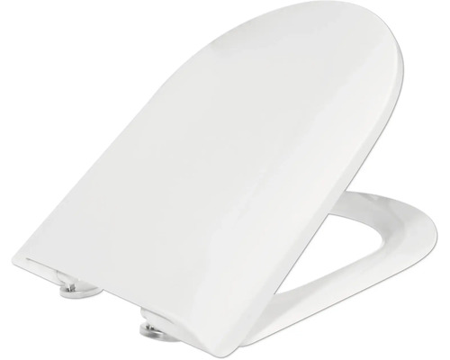 Toaletné sedadlo z plastu s oválnym tvarom