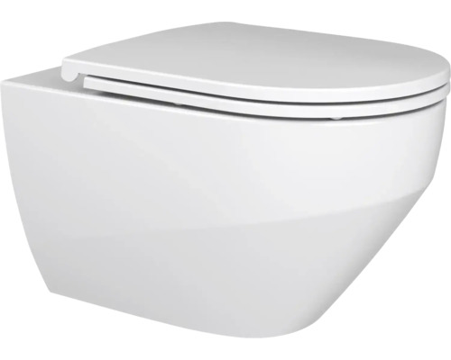 Závesné WC s toaletným sedadlom