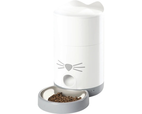 Dávkovač krmiva pre mačky Catit Pixi Smart Feeder kŕmiaci automat biely
