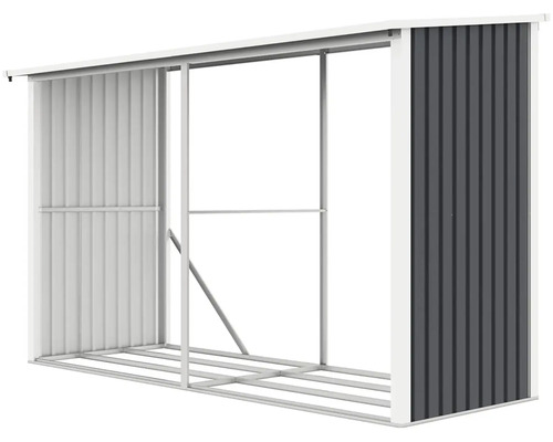 Kovový rám záhradného domčeka s podlahovým rámom