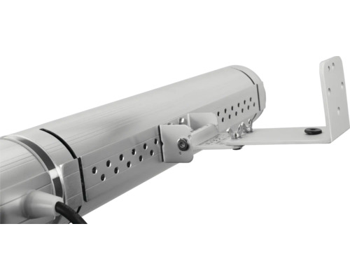 Detailný pohľad na držiak ohrievača pre montáž na stenu