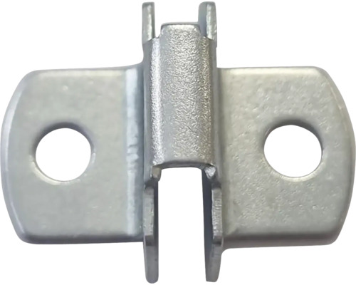 Kovový konektor s dvoma otvormi na upevnenie