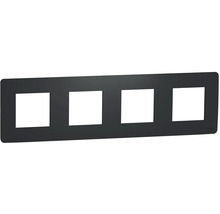 Prepínač rámčeka pre štyri vložky