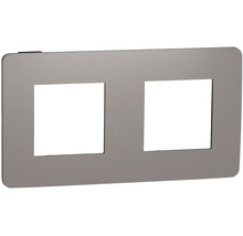 Dvojitý rámček pre vypínače a zásuvky