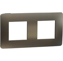 Dvojitý rámček pre vypínače a zásuvky