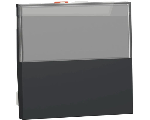 Tlačidlo Schneider Electric Nová Unica NU324654 r.6/0 antracit Kryt pre vypínače a zásuvky