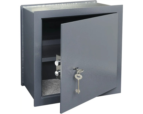 Otvorený trezor s kľúčom