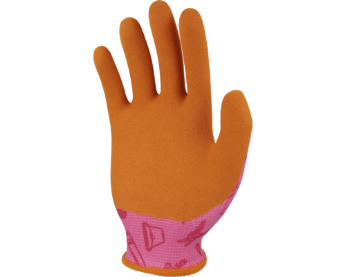 Záhradná rukavica so vzorom na zápästí