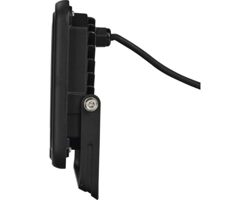 LED reflektor s káblom v bočnom pohľade