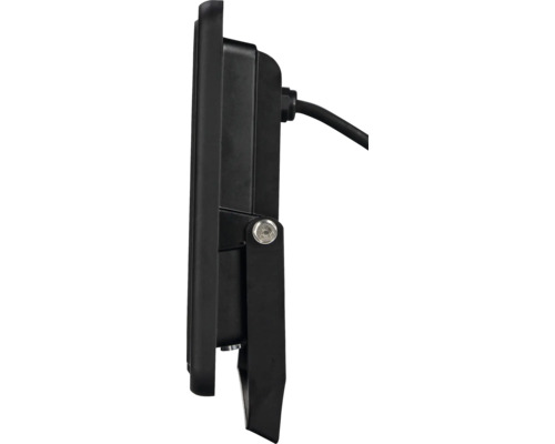 Čierny LED reflektor v profile