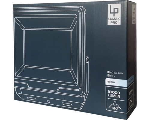 Balenie LED reflektora Lumak Pro