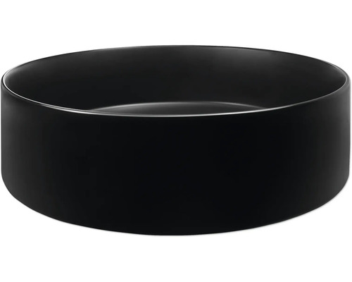 Čierna umývadlová misa na dosku do kúpeľne