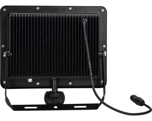 LED reflektor s chladiacimi rebrami a pripojovacím káblom