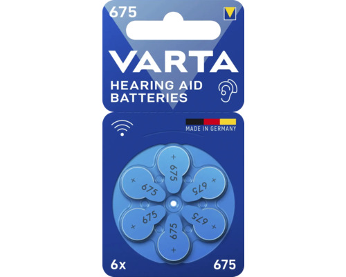 Batéria Varta PR44 do naslúchadla bal. = 8 ks